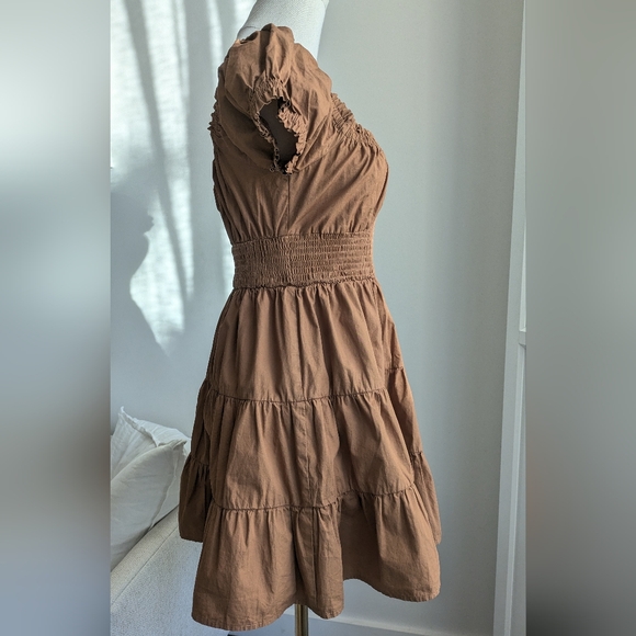 Mable Shirred Mini Dress - Picture 3 of 8